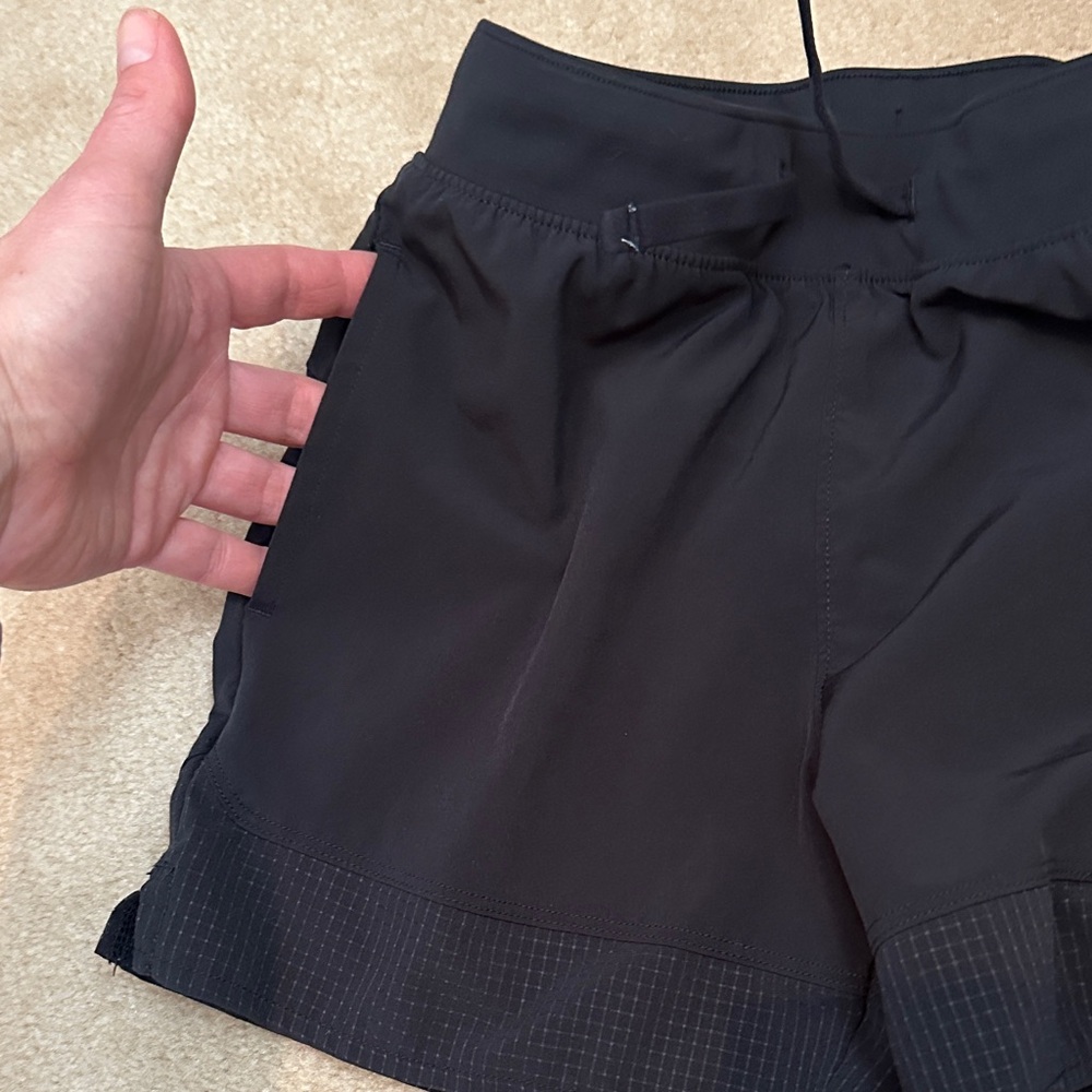 abercrombie kids Black Stretch Athletic Shorts - Picture 3 of 4